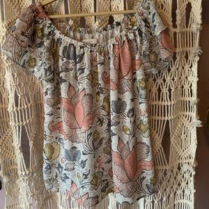 Floral Off the Shoulder